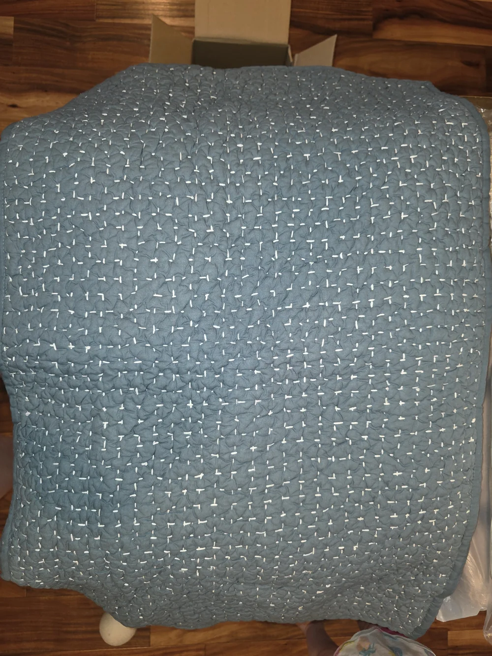 Quince European Linen Cotton Stitch Set - King/Cal-King - Ocean Blue